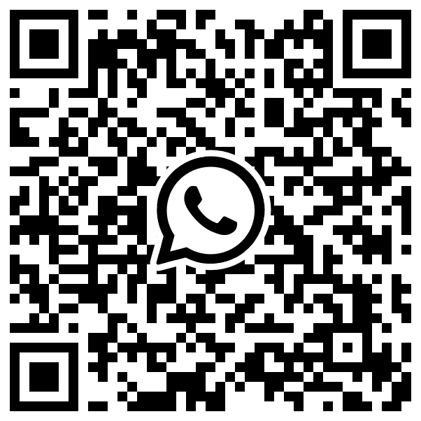 QR code to open Hissab AI on WhatsApp