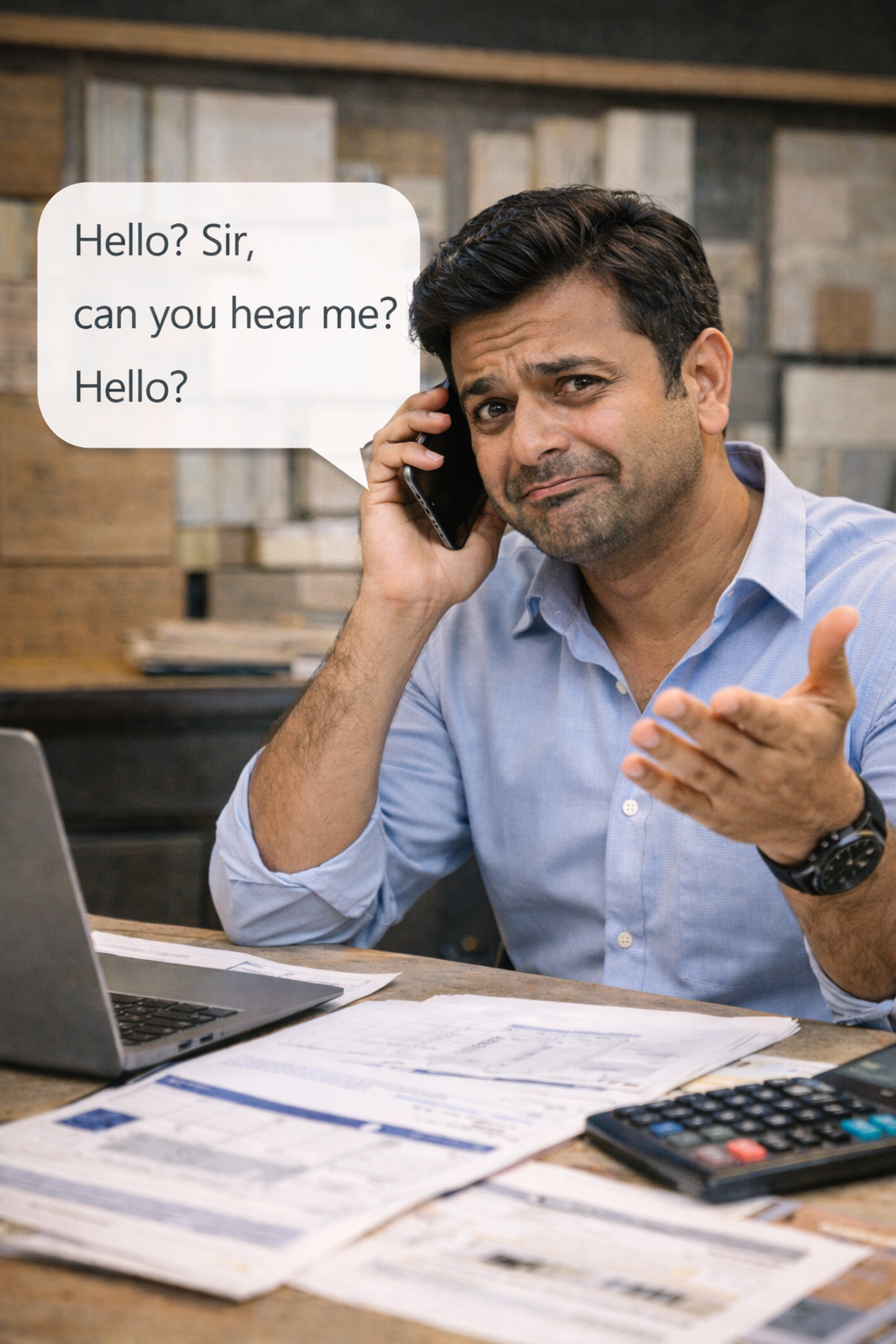 Calls ignored, payment stuck