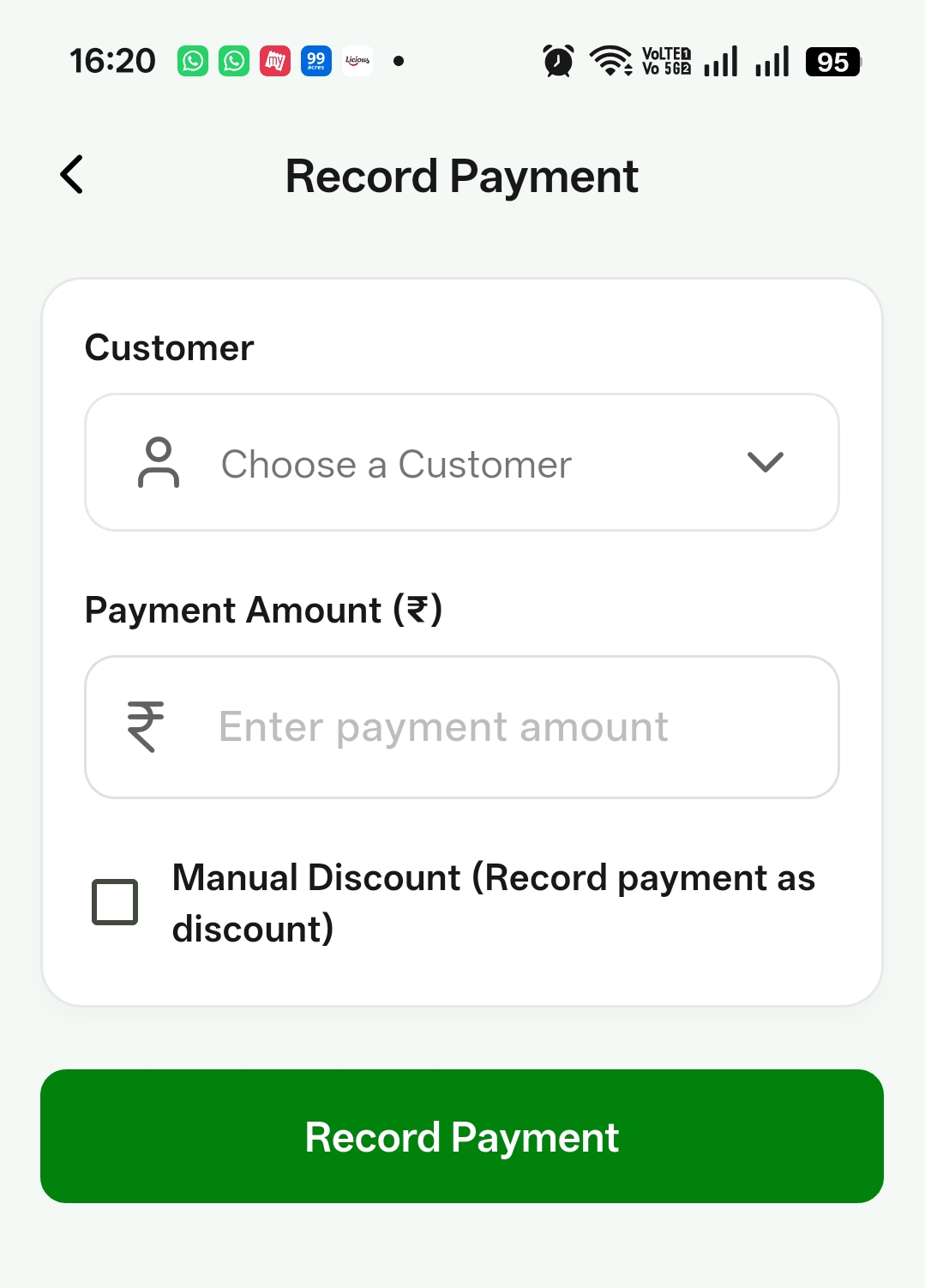Add payment